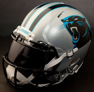 CAROLINA PANTHERS NFL Authentic GAMEDAY Football Helmet w/ OAKLEY Eye ...