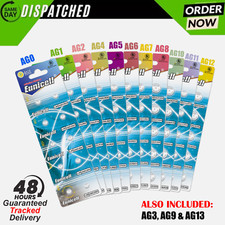 Image of AG0 AG1 AG2 AG3 AG4 AG5 AG6 AG7 AG8 AG9 AG10 AG11 AG12 AG13 Batteries Eunicell