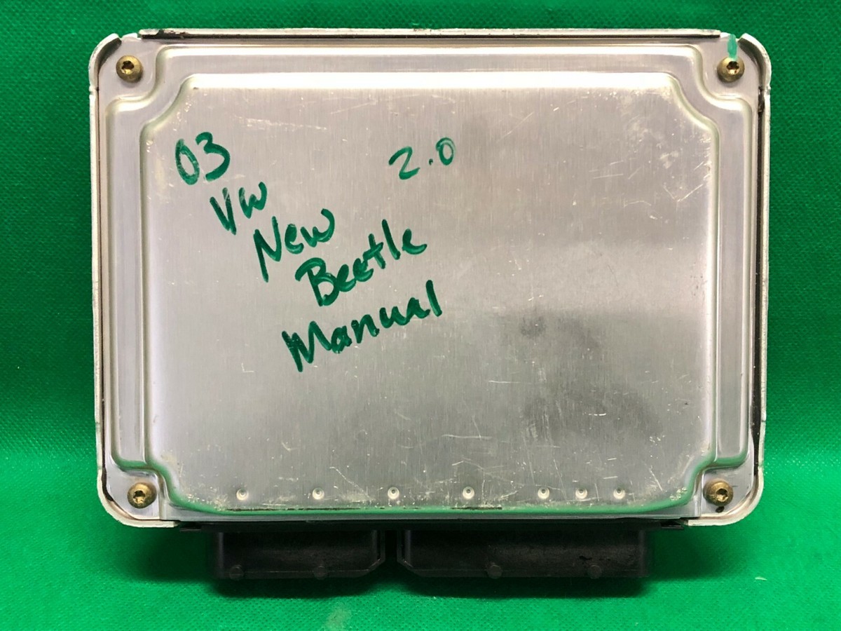 2002 2003 VOLKSWAGEN Beetle 06a 906 032 MG ECU 2.0l Computer 2002 2003 VOLKSWAGEN Beetle 06a 906 032 MG ECU 2.0l Computer