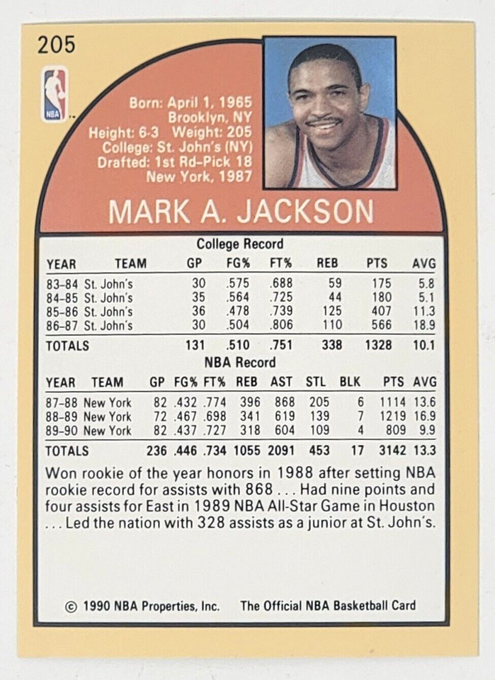 1990 NBA Hoops Mark Jackson Knicks 205 Menendez Brothers Netflix