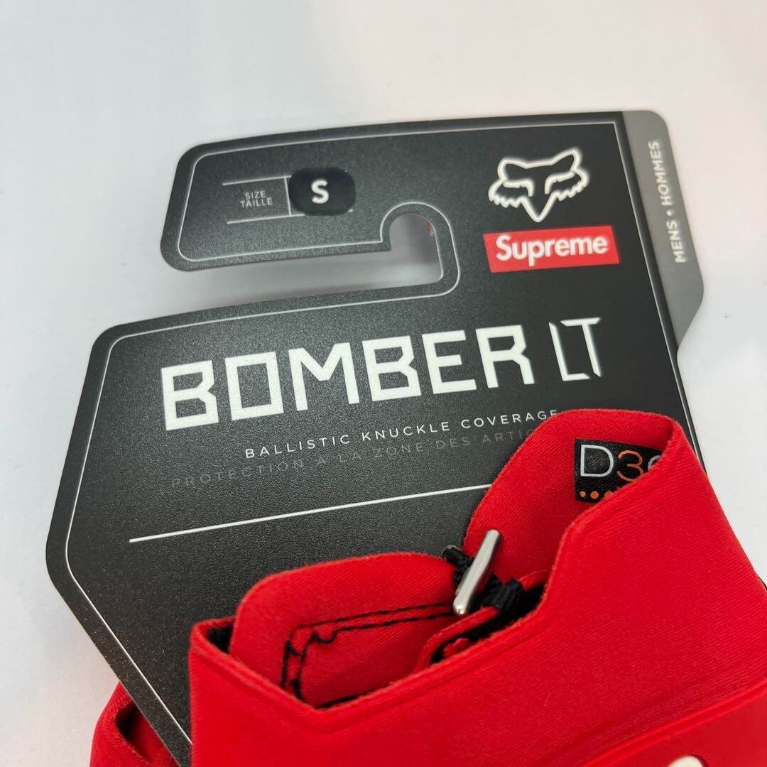 未使用品　18SS Supreme Fox Racing Gloves 赤 S Supreme 18Ss X Fox Racing Bomber Lt Gloves Size-S | eBay