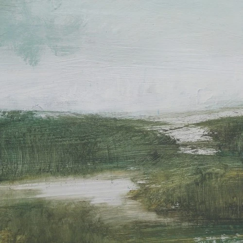 Uttermost 32353 The Path Of The Water 33" x 43" Framed Landscapes - Blue - Picture 2 of 5