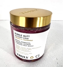 TRULY Bubble Butt Jelly Body Scrub FULL SZ 6 fl oz NEW Firming & Tightening