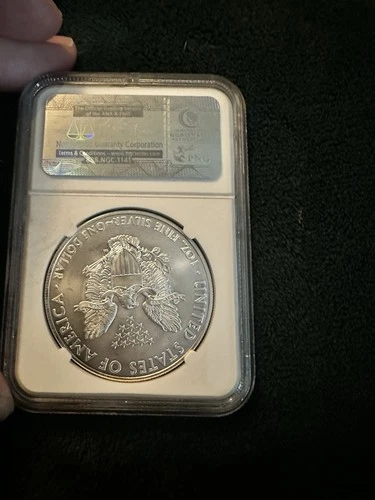 U.S. Mint 2010 American Eagle 1 oz Silver Coin NGC MS 69 .999 Fineness