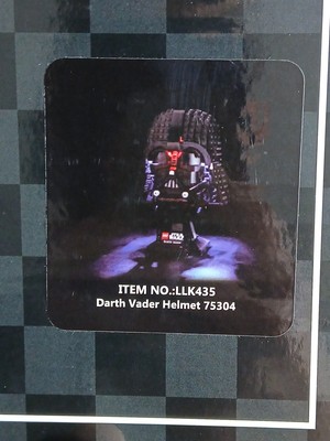 Yeabricks LED Light Kit for Lego And More DARTH VADAR HELMET Light kit 75304