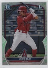 2023 Bowman Chrome Prospects Lunar Glow Refractor Jorge Ruiz #BCP-123 00jz