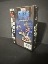 Marvel Crisis Protocol Amazing Spider-Man Black Cat NEW In Shrink Ships Free