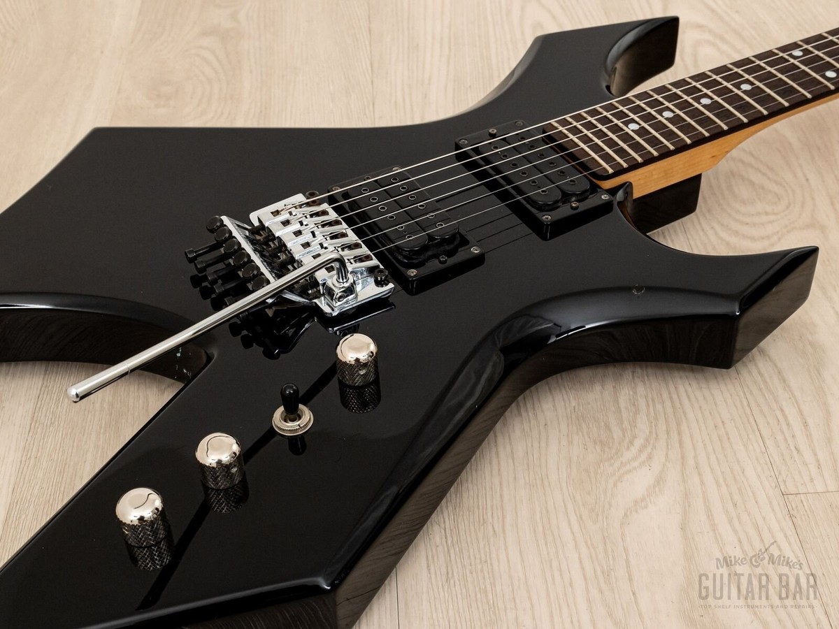 1988 BC Rich Warlock NJ Series Black w/ Floyd Rose, Nagoya 1988 BC Rich Warlock NJ Series Black w/ Floyd Rose, Nagoya