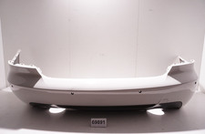 BMW 3er E92 E93 M Heckstoßstange Stoßfänger hinten ALPINWEISS 3 (300)