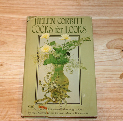 SIGNED Helen Corbitt Cooks for Looks Slimming Recipes Cookbook 1967 Neiman HB/DJ