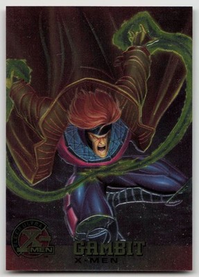 1995 Fleer Ultra X-Men Gambit Remy LeBeau #6 Foil Holo Chrome Marvel