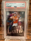 2024 Panini Donruss Optic - Light It Up Bo Nix #6 (RC) PSA 9