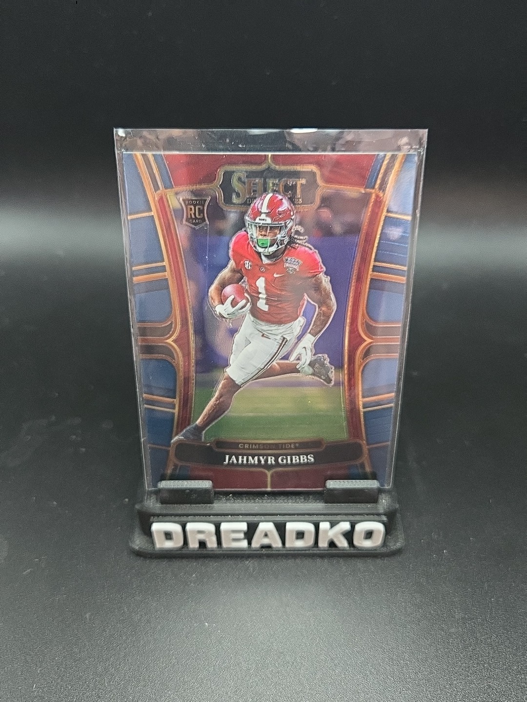 2023 Panini Select Draft Picks - Concourse Jahmyr Gibbs #10 Blue (RC)