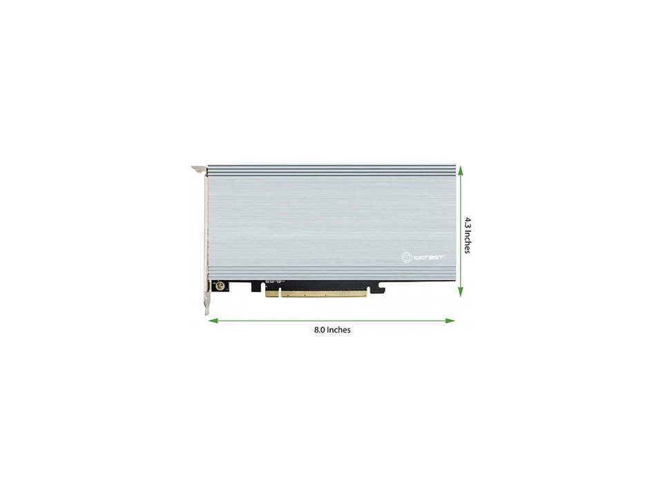 SYBA SI-PEX40161 PCI-Express 3.0 x16 PCI-Express Quad M.2 PCIe 3.0 x4 PCIe x16 - Image 4 of 4