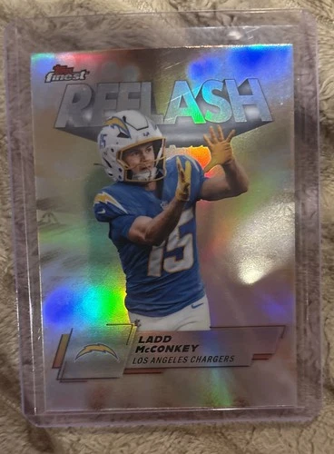 2025 Topps Finest - Reflash Ladd McConkey #RF-15 Refractor RL