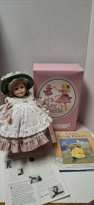MADAME ALEXANDER ALICE DARLING LET'S PLAY DOLLS 14'' CELIA NIB WITH BOOK.