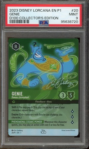 Genie - Powers Unleashed graded PSA 9 for sale on eBay