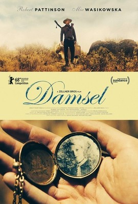 369056 Damsel Movie Robert Pattinson Mia Wasikowska David Zellner Poster