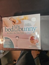 Bed Bunny Locking Fitted Bed Sheet,AS SEEN ON TV,Stays On Won t Slip Off,Queen