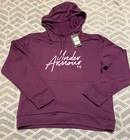 Under Armour Damen-Hoodie Größe Large lila Logo Fleece gefüttert UA Rival NEU