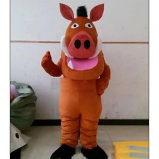 Handmade Adult Pig Mascot Costume - Popular Cartoon Theme Event