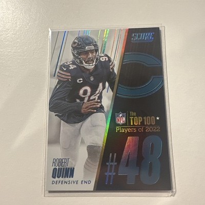2023 Score Football #48 Robert Quinn Top 100 #48 Case Hit SSP