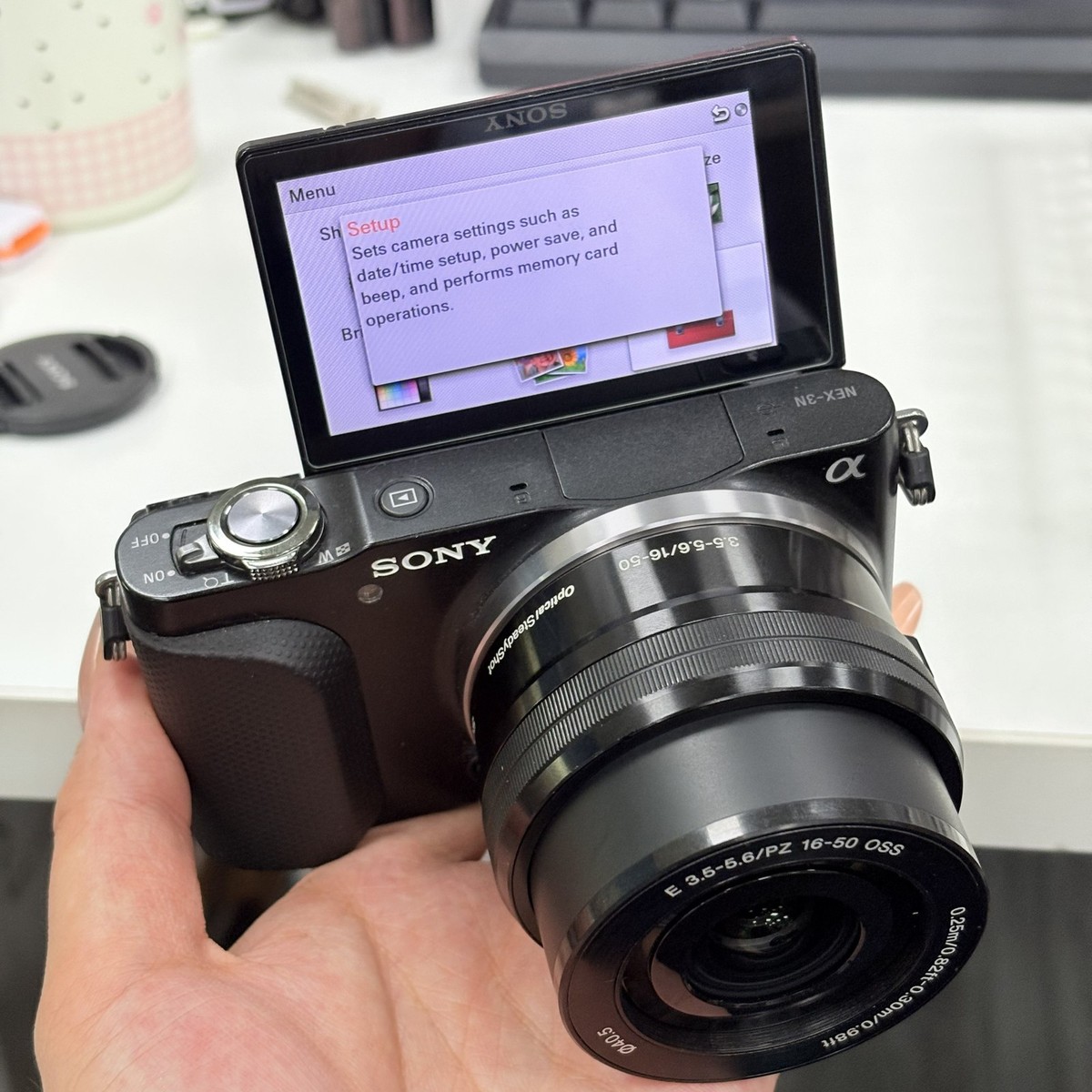 SONY Alpha NEX-3N 16.1MP Mirrorless Digital Camera w/ 16-50mm Lens