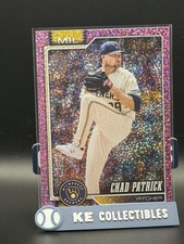 2026 Topps Series One Celebration Chad Patrick Pink Confetti Foil SP #217