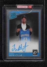 2018 Panini Donruss Optic Rated Rookie Signatures Justin Jackson #183 Auto 1b8