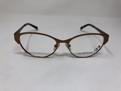 Jill Stuart Eyeglasses Frame JS 302-1 50-15-138 Brown Bronze LW53