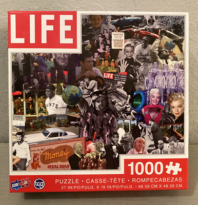 Sure Lox LIFE 1950s Magazine Cover Jigsaw Puzzle 1000 pieces 27” x