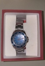 Orologio al quarzo Uomo Donna Unisex LAURENS 027037CC Acciaio Blu Classico