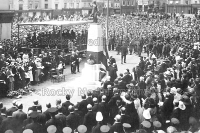 rmm-44 Monument Unveiling, Northampton, Northamptonshire. Foto