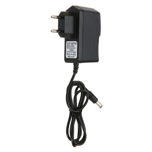 EU Netzteil Netzadapter AC 100-240V auf DC 9V 0.5A 500mA 5,5 mm x 2,5 mm Ad E1L9 - Bild 4 von 8