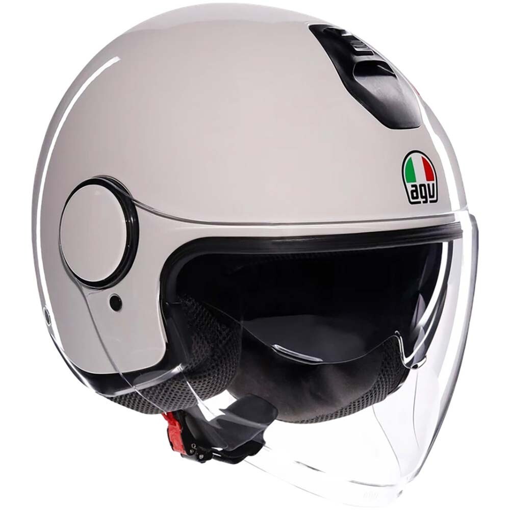 CASCO HELMET MOTO JET AGV ETERES MONO MATERIA WHITE BIANCO  TG XL