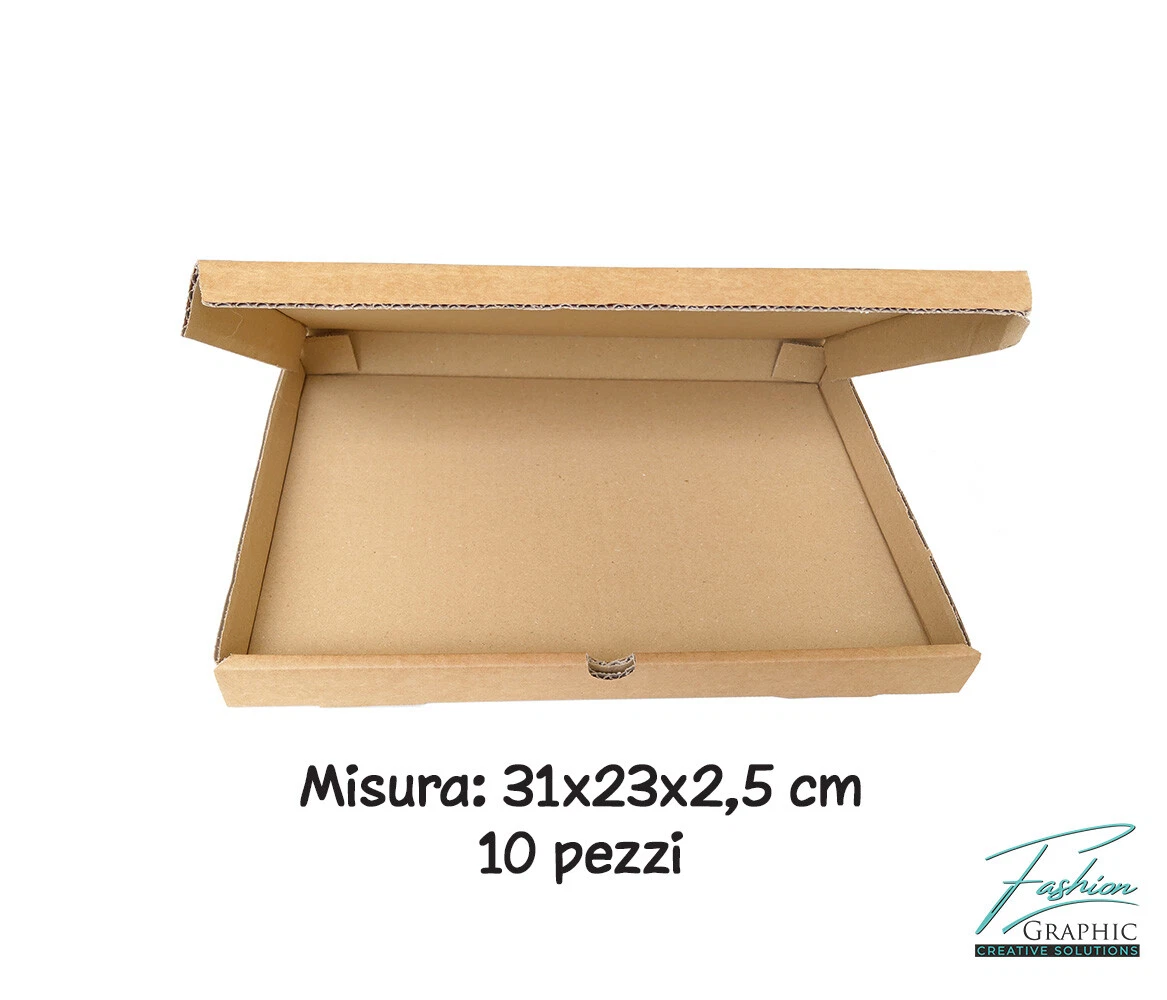 Scatole Spedizioni 25 Pezzi 25 Scatole Di Cartone Ondulato Piatte Per Spedizioni - Dimensioni 16x14x4 Pollici, Per Traslochi Scatole Ondulate Piatte 25 Pezzi - Foto 3