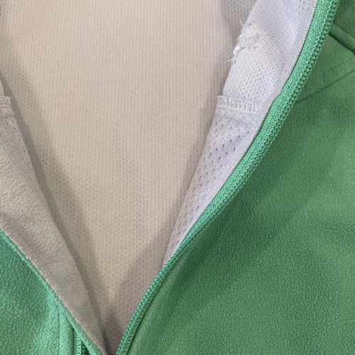The North Face Jacket Women's Small Green Fleece Full Zip Windwall Ladies - Picture 8 of 17