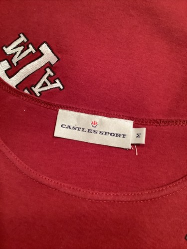 Castles Sports Womens Size M Embroidered Tee Shirt Texas A&M Aggies - Picture 5 of 6
