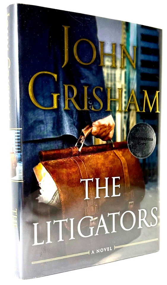 The Litigators SIGNED by John Grisham, 2011 HCDJ 1st ed 1st print Mylar, Fine - Image 2 of 4