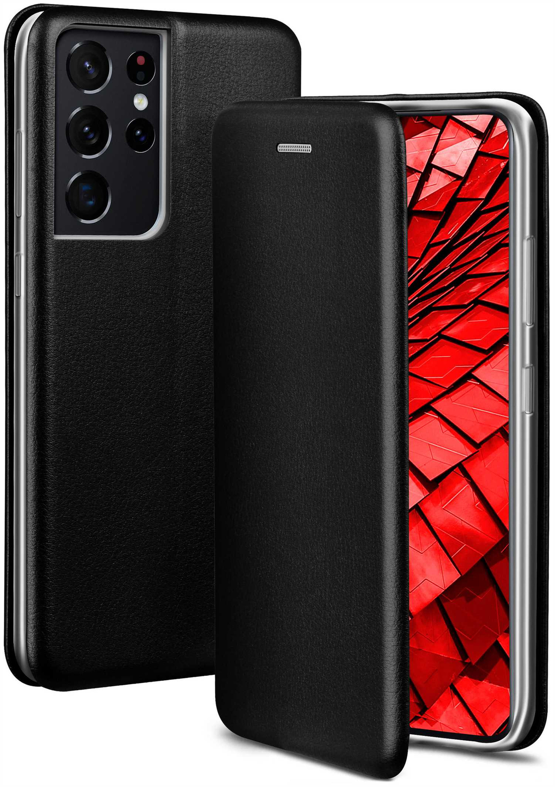 Удобный чехол-книжка для Samsung Galaxy S21 Ultra Schutzhülle от Handy Hülle