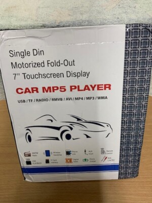 Single DIN Motorisiert Ausklappbar 7 Touchscreen Auto MP5 Player