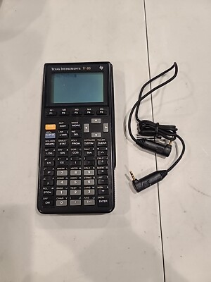 Texas Instruments 85 Graphing Calculator TI-85 With Cover Tested ...