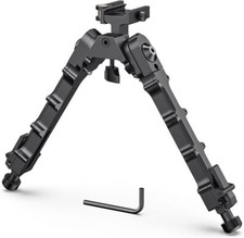 V9 Einstellbare Gewehr Zweibein 7.5''-9'' Tactical Schnellspanner Picatinny Rail