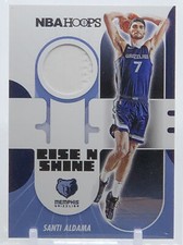2021-22 Panini NBA Hoops - Rise N Shine Memorabilia Santi Aldama