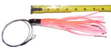 8" JET HEAD CABLE RIGGED BIG GAME FISHING LURE MAHI WAHOO TUNA ONO TROLLING