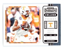 2023 Chronicles D.P. Football #5 Hendon Hooker Contenders College Ticket RC