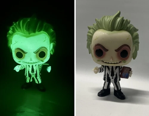 Funko Pop Beetlejuice #1010 Beetlejuice GITD Glow In The Dark - NYCC 2020 OOB