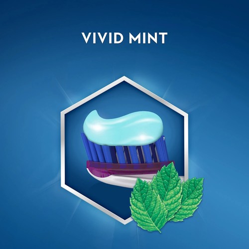 Crest 3D White Vivid Mint Ultra Whitening Toothpaste, 5.2 oz., 5 pk. - Picture 5 of 5