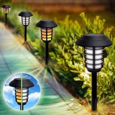 Bell + Howell Outdoor Solar Powered 2-in-1 Pathway and Garden Lights - 4 Pack