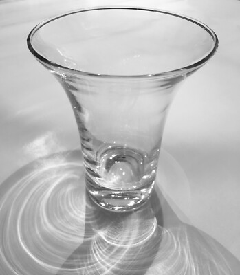 Glasvase, Leonardo, Trompeten-/ Trichterform, Bestzustand